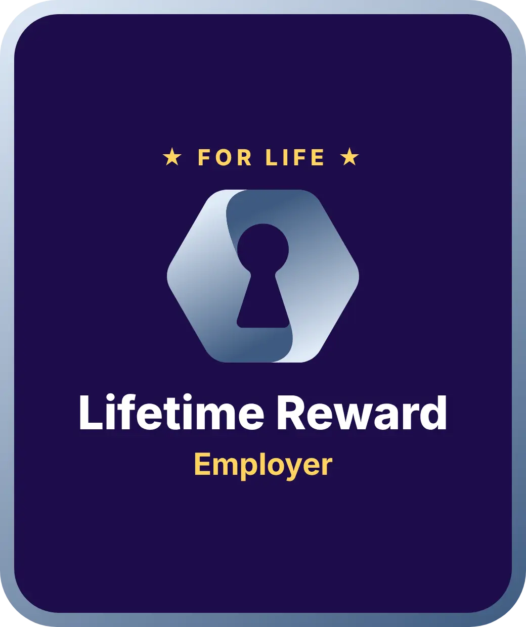 Lifetime Reward badge