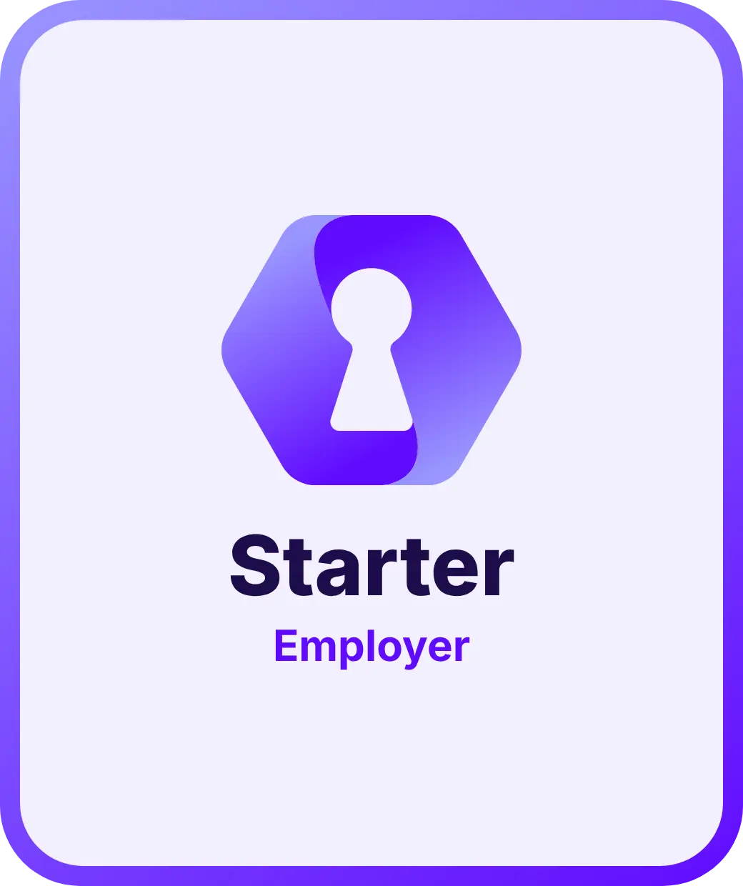 Starter badge